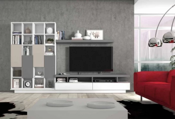 Mueble de salón de 320 cm, Mod. Hall Muebles de Salón en Bilbao