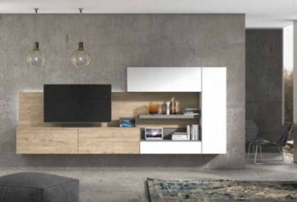 Mueble de salón de 340 cm, Mod. Polk Muebles de Salón en Bilbao