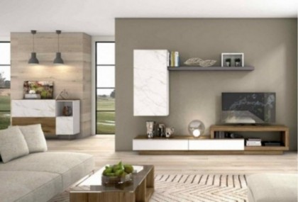 Mueble de salón de 280 cm, Mod. Hendry Muebles de Salón en Bilbao
