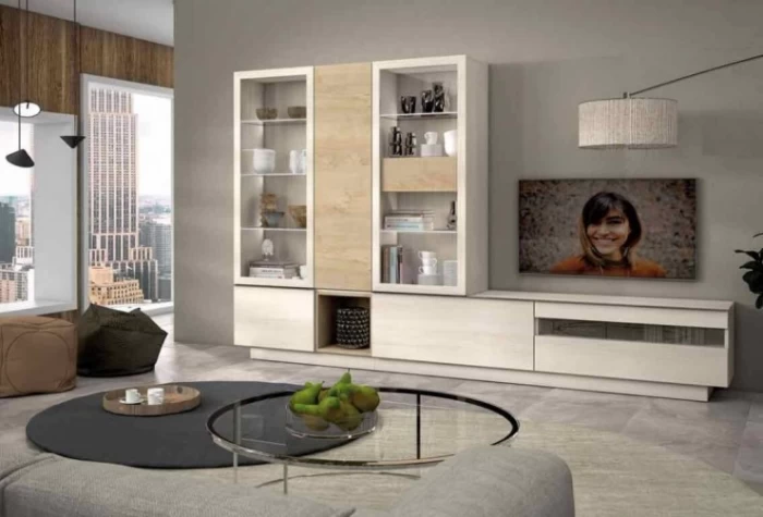 Mueble de salón de 300 cm, Mod. Bartow Muebles de Salón en Bilbao