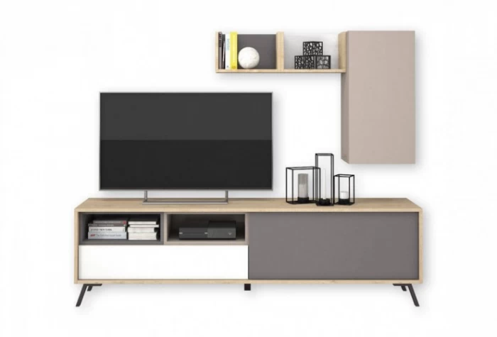 Mueble de tv de 204 cm, Mod. Júpiter Muebles de TV en Bilbao