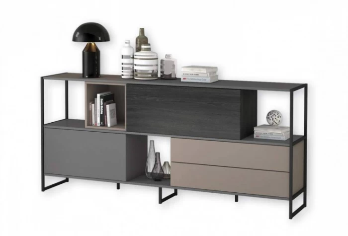 Estantería de 224 cm, Mod. Nara Estanterias de salon en Bilbao