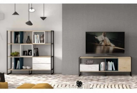 Estantería de 144 cm Estanterias de salon en Bilbao