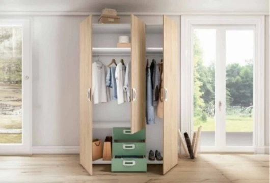Armario juvenil de 3p.3c. Mod. Jedai Armarios juveniles en Bilbao
