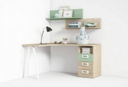 Escritorio juvenil rincón a medida, Mod. Buffy