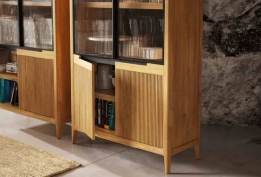 Vitrina de 100 cm, Mod.Tallín Vitrinas de salón en Bilbao