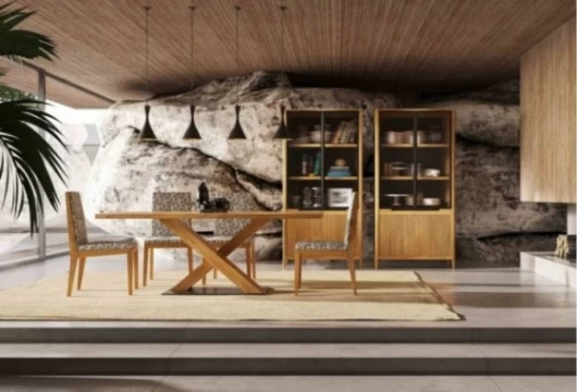 Vitrina de 100 cm, Mod.Tallín Vitrinas de salón en Bilbao