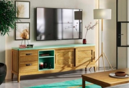 Mueble de tv de 200 cm, Mod.Quebec Muebles de TV en Bilbao