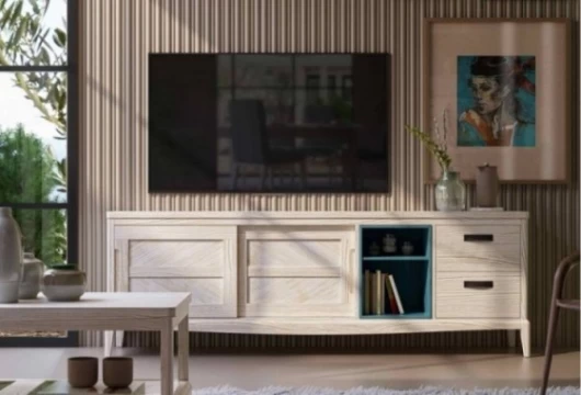Mueble de tv de 200 cm, Mod.Quebec Muebles de TV en Bilbao
