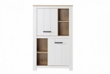 Aparador alto de 87 cm con 2 puertas y estantes, Mod. Frisco Aparadores en Bilbao