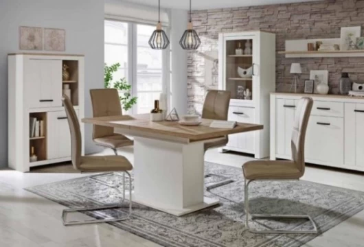 Mesa de comedor 160 cm extensible, Mod. Frisco Mesas de comedor en Bilbao