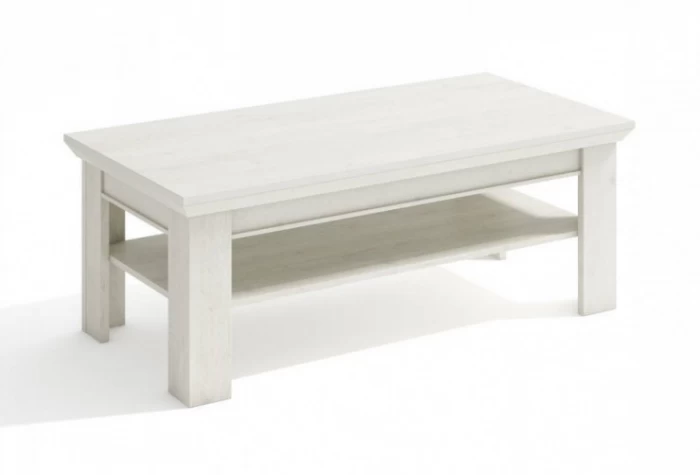 Mesa de centro de 120 cm color pino blanco, Mod. Miami Mesas de centro en Bilbao