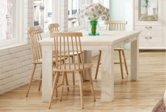 Mesa comedor extensible de 160 a 207 cm, Mod. Miami Mesas de comedor en Bilbao