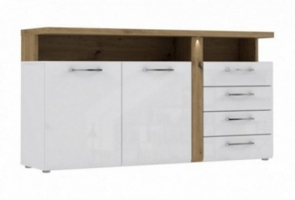 Aparador con led de 163,2 cm, Mod. Zutalu Aparadores en Bilbao