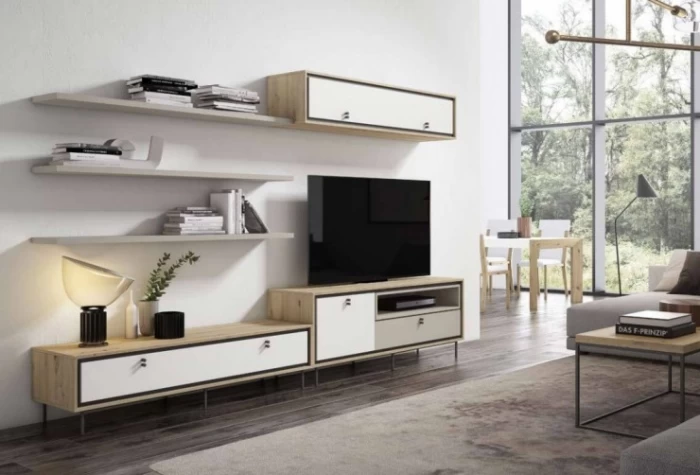 Mueble de salón de 300 cm, Mod. Aelia Muebles de Salón en Bilbao