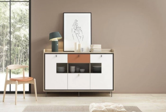 Aparador de 150 cm con patas, Mod. Alessio Aparadores en Bilbao