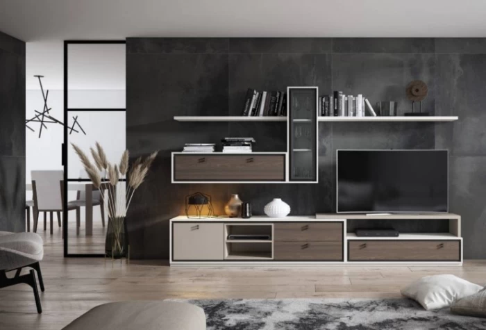 Mueble de salón de 300 cm, Mod. Galba Muebles de Salón en Bilbao