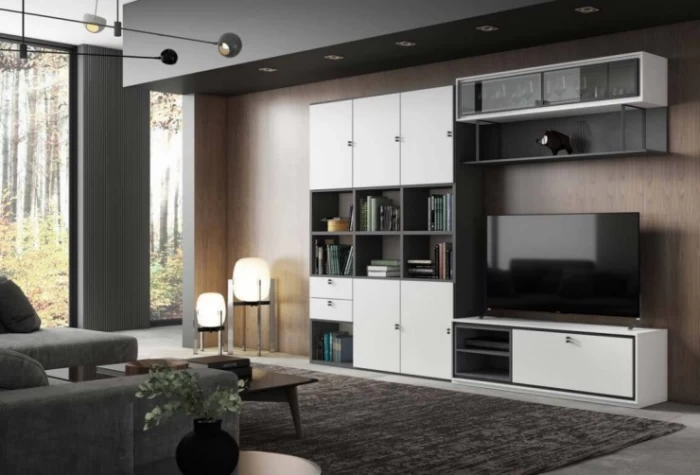 Mueble de salón de 309 cm, Mod. Otón Muebles de Salón en Bilbao