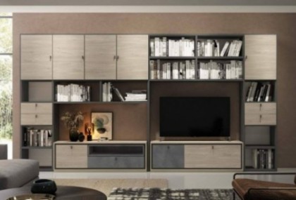 Mueble de salón de 419 cm, Mod. Vitelio Muebles de Salón en Bilbao