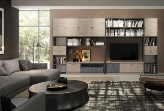 Mueble de salón de 419 cm, Mod. Vitelio Muebles de Salón en Bilbao