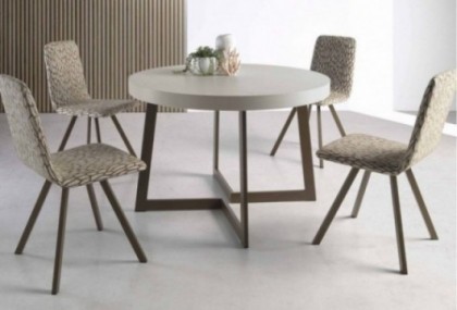 Mesa de comedor Ø apertura central Lisboa Mesas de comedor en Bilbao