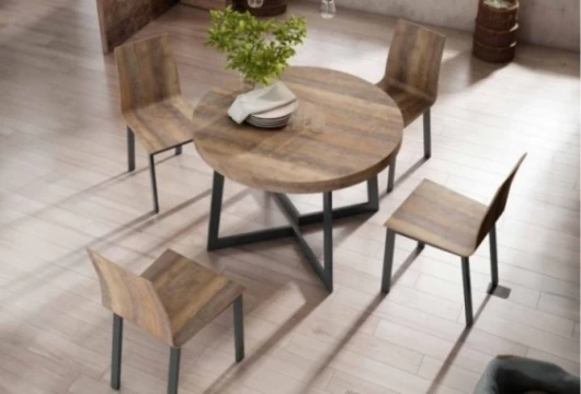 Mesa de comedor Ø apertura central Lisboa Mesas de comedor en Bilbao