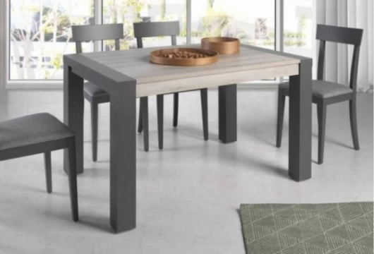 Mesa de comedor con 2 aperturas Atlanta Mesas de comedor en Bilbao