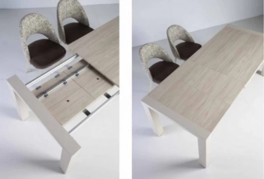 Mesa de comedor con 2 aperturas Atlanta Mesas de comedor en Bilbao