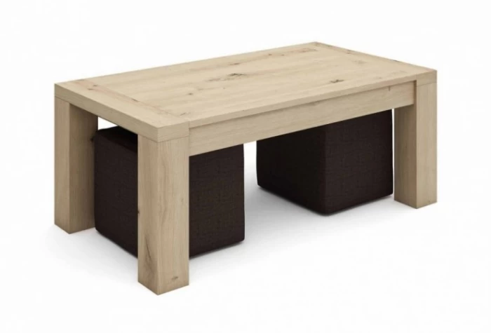 Mesa de centro elevable sin pufs, Mod. Lori Mesas de centro en Bilbao