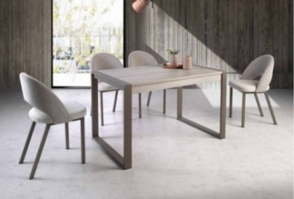 Mesa de comedor con extensibles, Mod. Edimburgo Mesas de comedor en Bilbao
