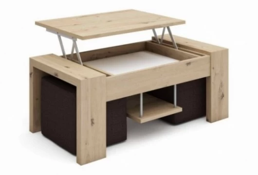 Mesa de centro elevable, Mod. Mecepu Mesas de centro en Bilbao