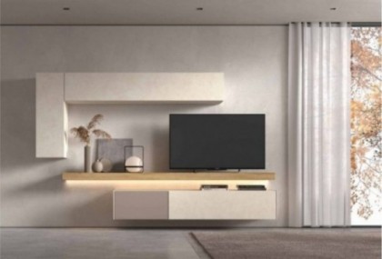 Mueble de salón de 270 cm, Mod. Basal Muebles de Salón en Bilbao