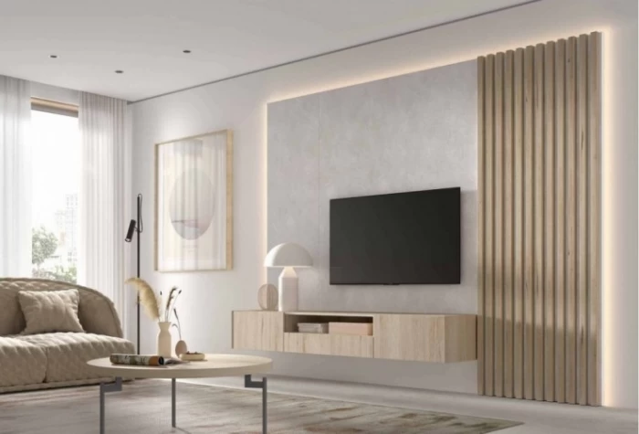 Mueble de salón de 302 cm, Mod. Haya Muebles de Salón en Bilbao