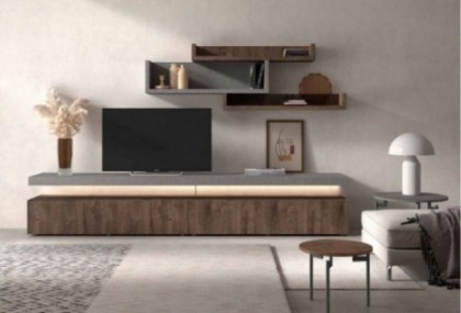 Mueble de salón de 302 cm, Mod. Site Muebles de Salón en Bilbao