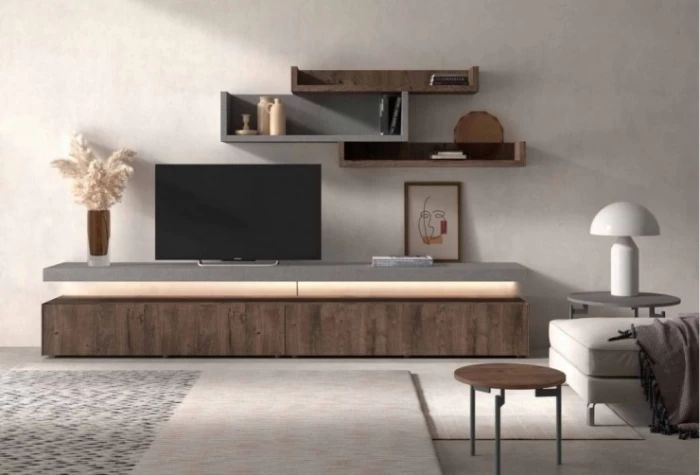 Mueble de salón de 302 cm, Mod. Site Muebles de Salón en Bilbao