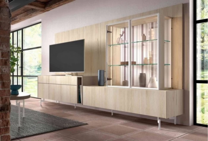 Mueble de salón de 302 cm, Mod. Habapo Muebles de Salón en Bilbao