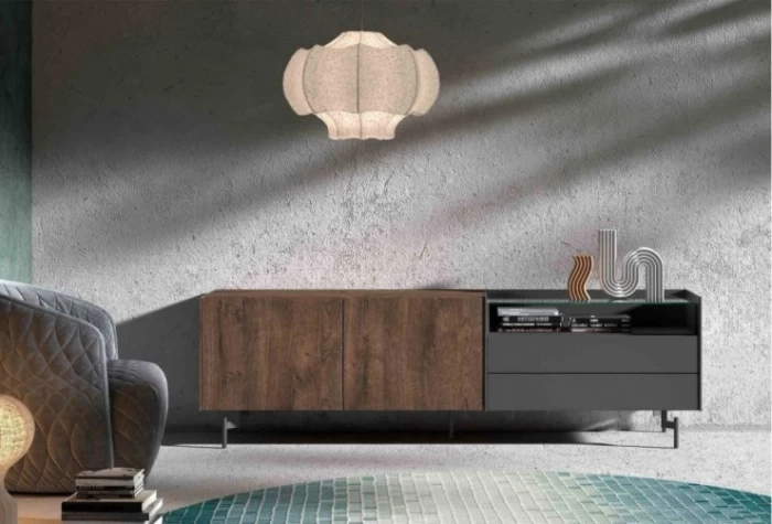 Mueble de tv de 213 cm, Mod. Piza Muebles de TV en Bilbao