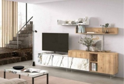 Mueble de salón de 300 cm, Mod. Aupa Muebles de Salón en Bilbao