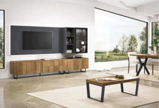 Mueble de salón de 300 cm, Mod. Pamel Muebles de Salón en Bilbao