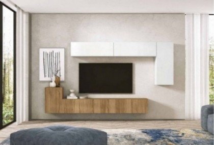 Mueble de salón de 300 cm, Mod. Menton Muebles de Salón en Bilbao