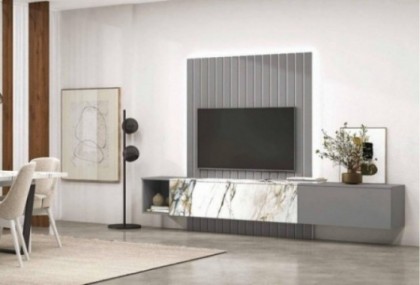 Mueble de salón de 300 cm, Mod. Zortzi Muebles de Salón en Bilbao