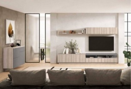 Mueble de salón de 300 cm, Mod. Trust Muebles de Salón en Bilbao