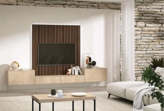 Mueble de salón de 320 cm, Mod. Ojan Muebles de Salón en Bilbao