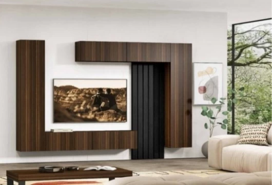 Mueble de salón de 300 cm, Mod. Musgo Muebles de Salón en Bilbao