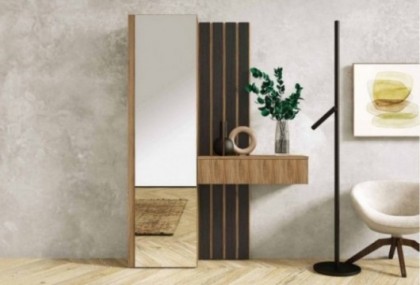 Recibidor con armario zapatero, Mod. Galenus