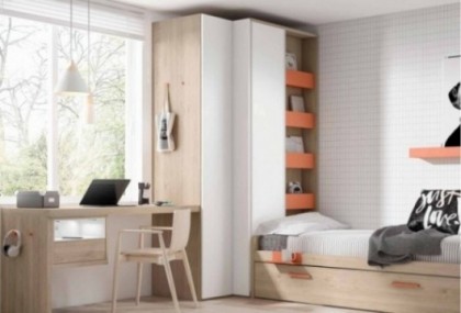 Armario juvenil, Mod. Nuca Armarios juveniles en Bilbao