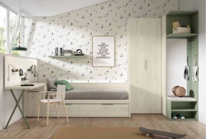 Dormitorio juvenil, Mod. Patty Dormitorio Completo juvenil en Bilbao