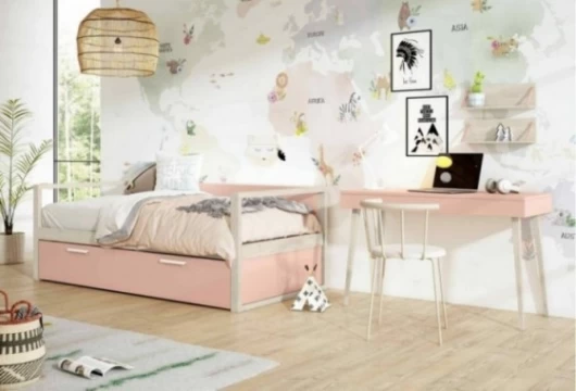 Dormitorio juvenil sin armario, Mod. Gummi Dormitorio Completo juvenil en Bilbao