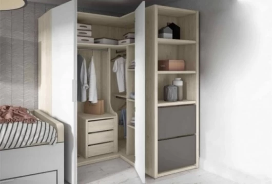 Dormitorio juvenil, Mod. Walinda Dormitorio Completo juvenil en Bilbao