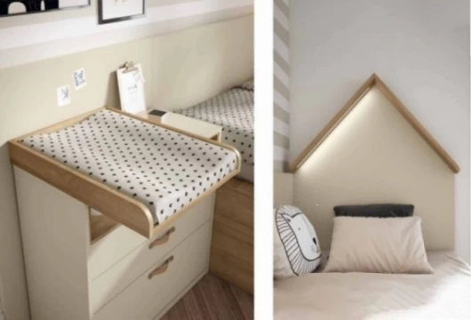 Dormitorio juvenil sin armario, Mod. Jake Dormitorio Completo juvenil en Bilbao